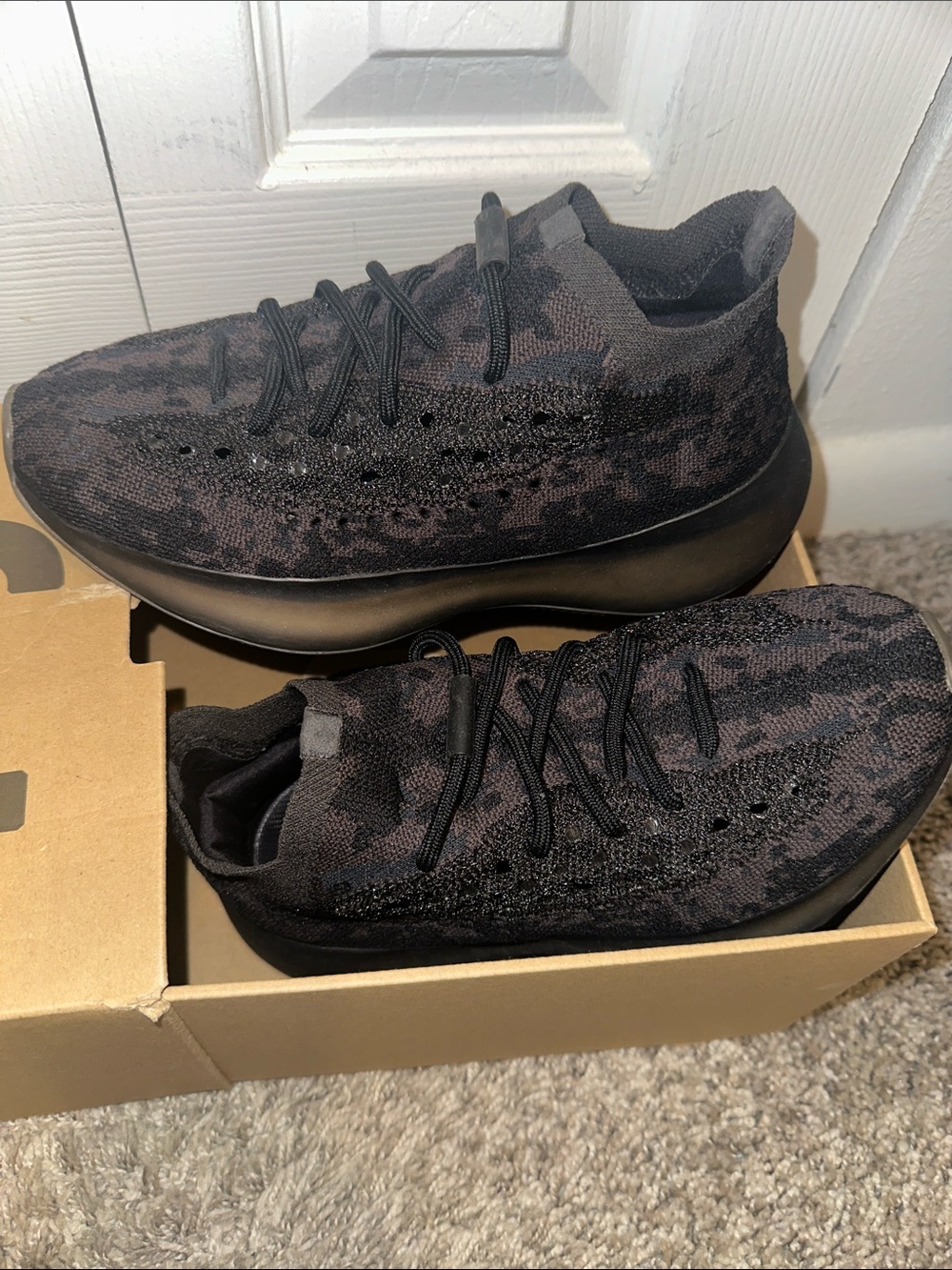 Yeezy Boost 380 Black/Charcoal Men's Sneakers